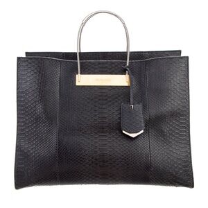 RARE‼️Authentic Balenciaga Python Cable Shopper Tote